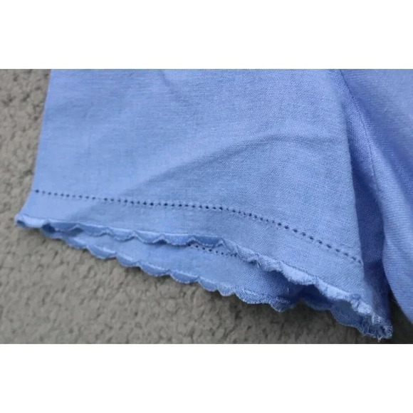 Talbots Linen Blend Midi Button Down Dress-Size 16 - Picture 7 of 15